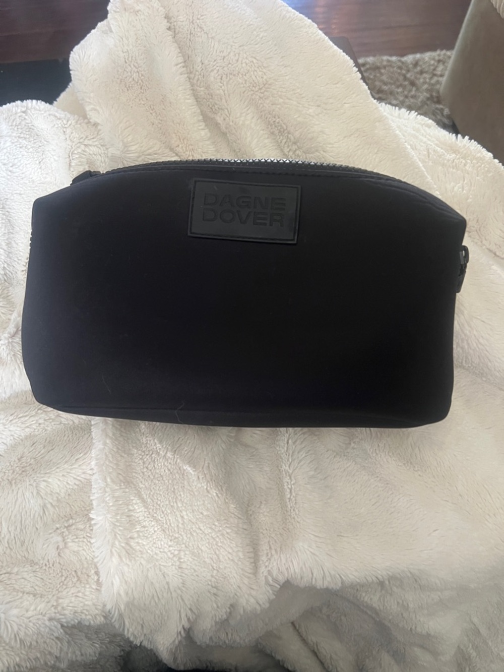 Dagne Dover Black Large Hunter Toiletry Bag